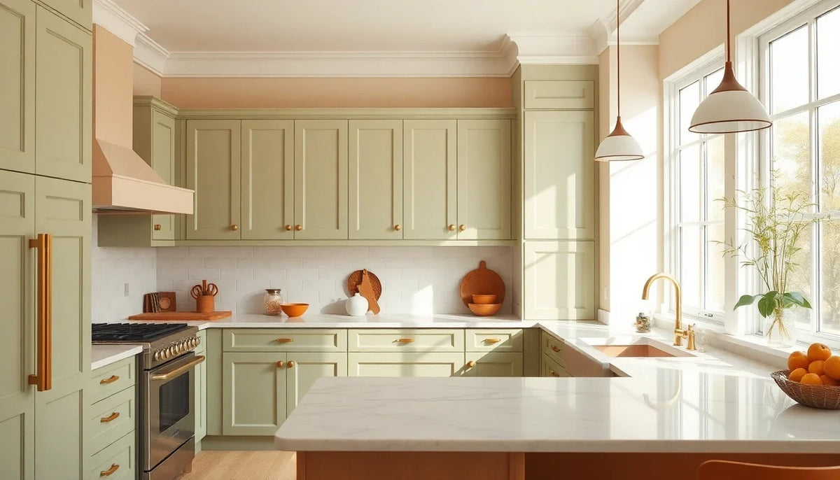 30 Kitchen Cabinet Colors to Transform Your Cooking Space Today - Elirian
