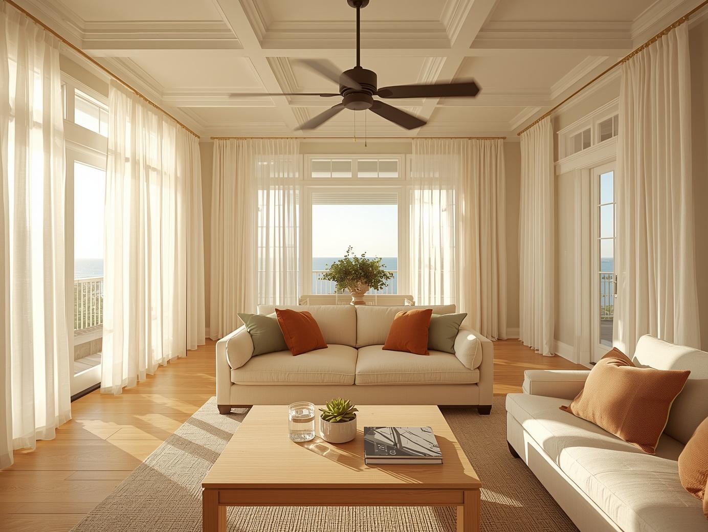ceiling fan direction for summer hero living room