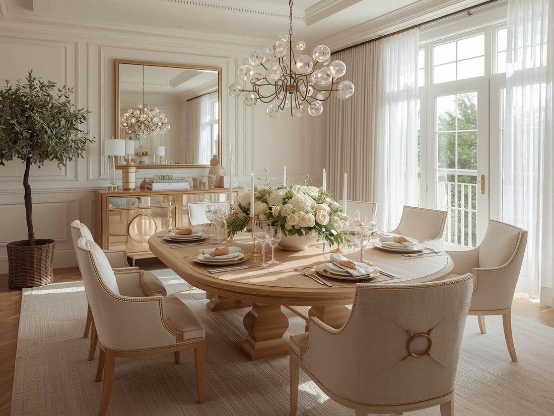 dining chair height styled elegant dining room