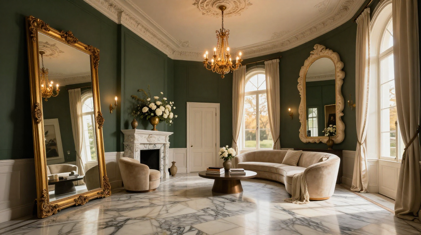 floor mirror vs wall mirror luxury grand living room hero