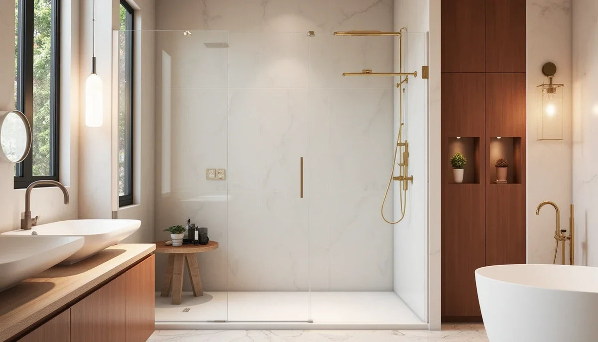 25 Small Bathroom Walk In Shower Ideas for Every Layout and Budget - Elirian