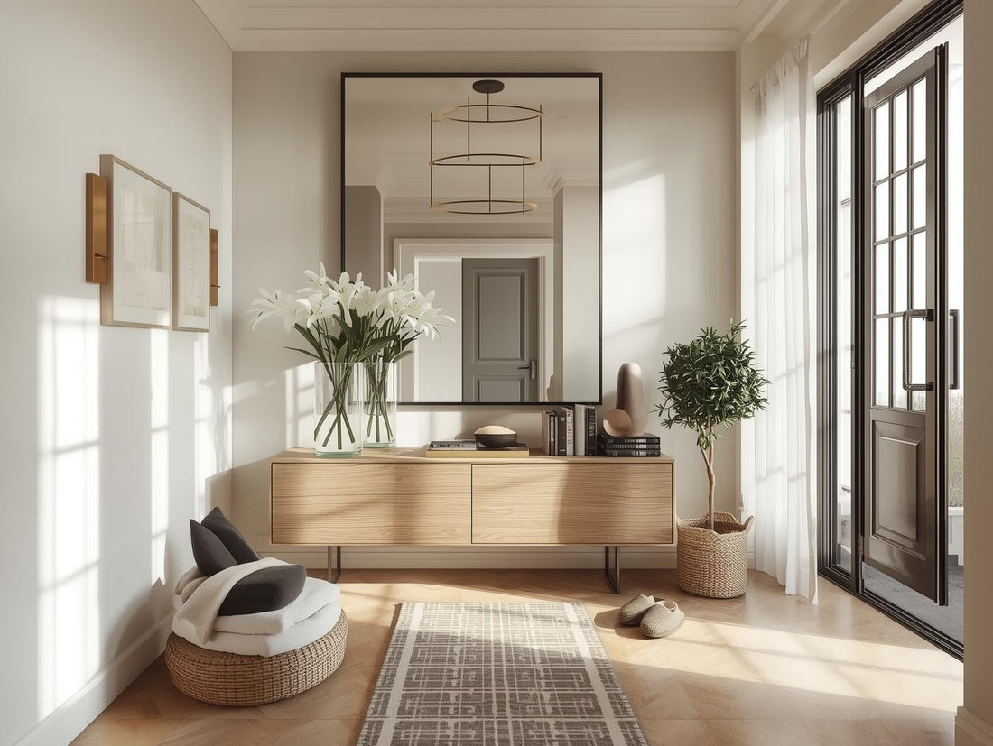 21 Modern Entryway Mirror Ideas for a Stylish Entrance
