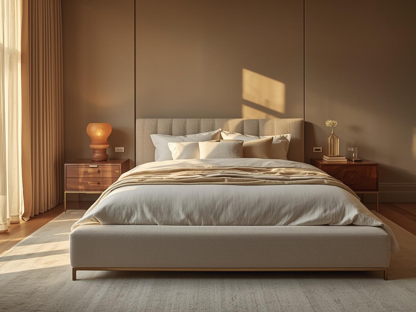 nightstand height comparison luxury bedroom interior