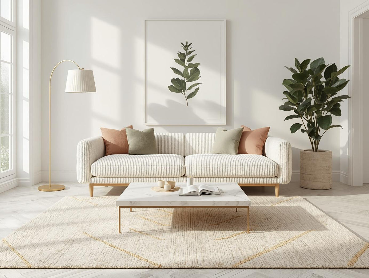 sofa buying guide hero ivory boucle bright scandinavian living room