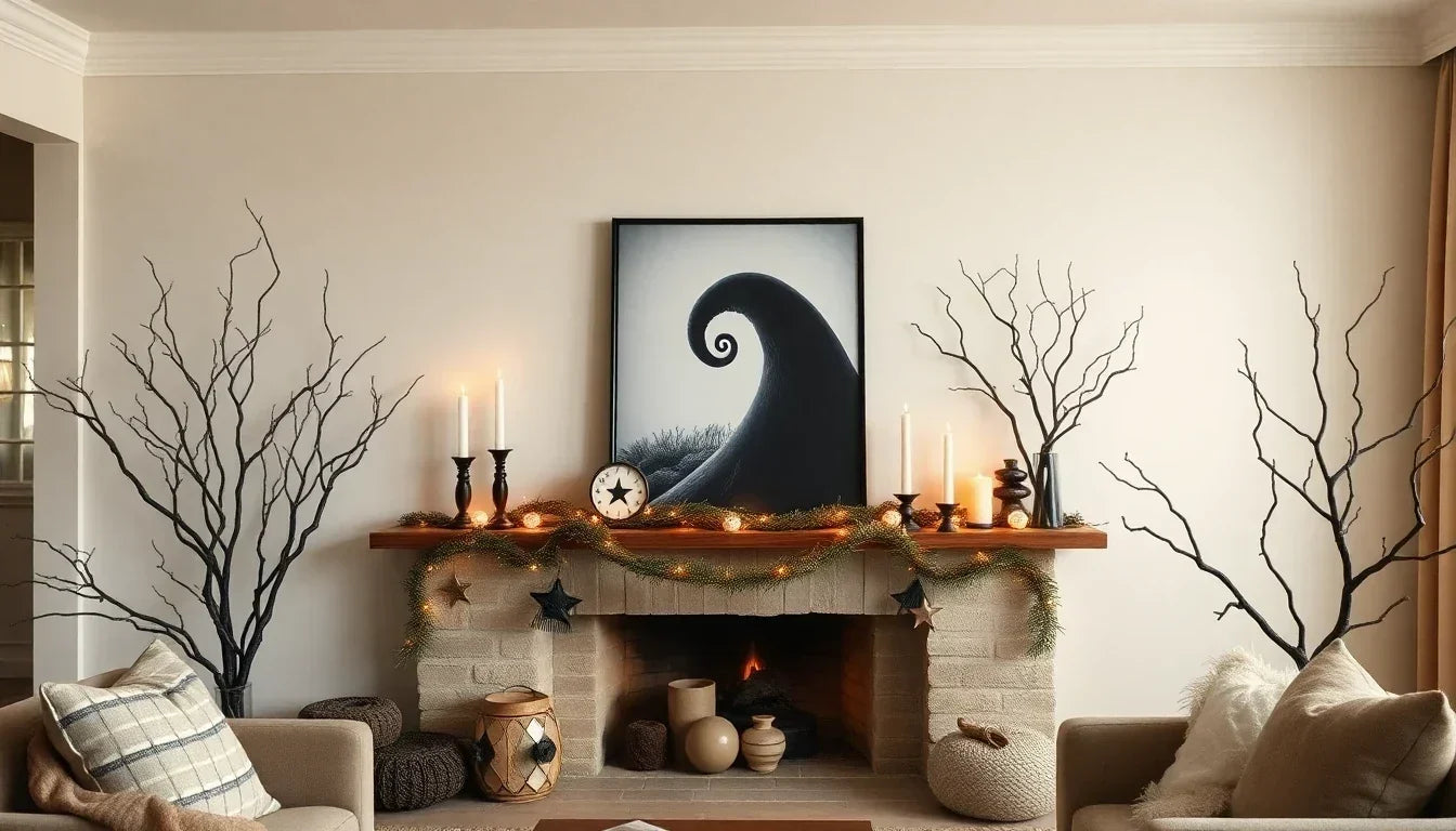 26 Nightmare Before Christmas Decorations for a Hauntingly Elegant Home - Elirian