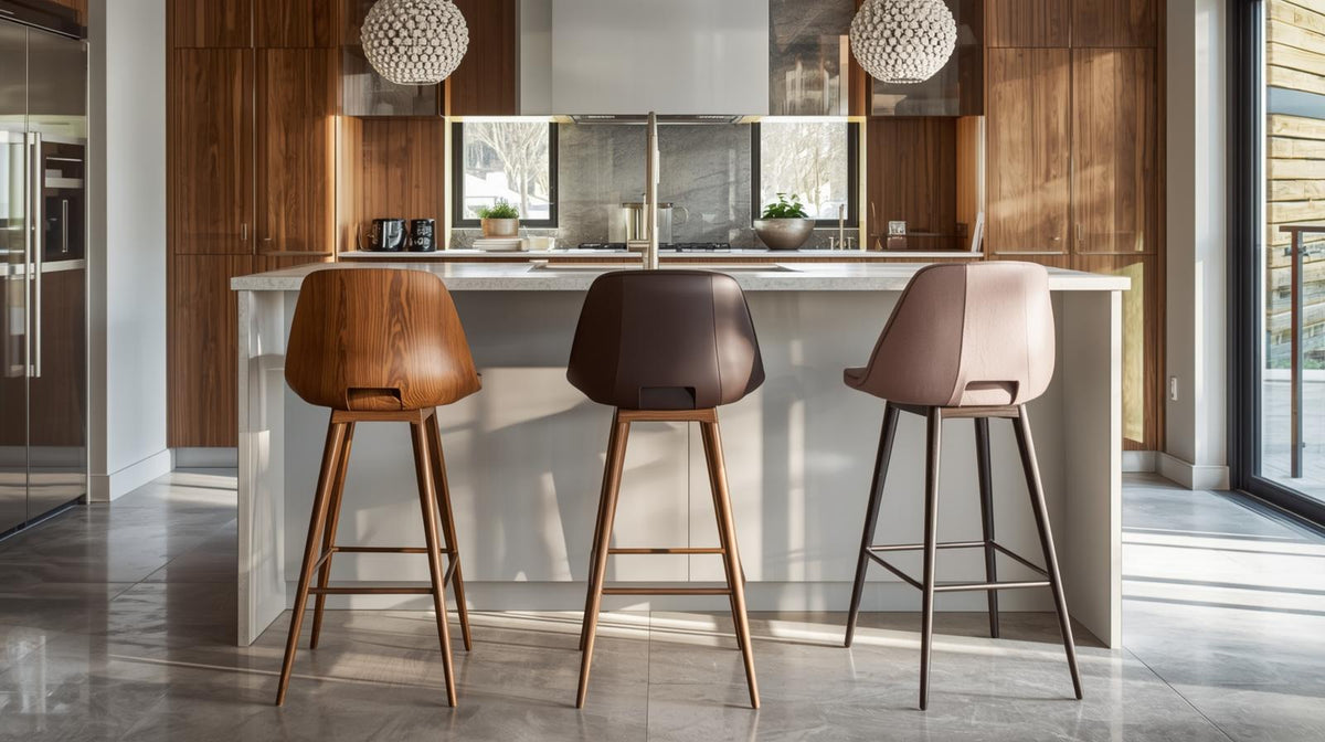 Bar Stools & Counter Stools - Upholstered & Wood | Elirian