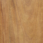 Natural Wood 8-Door Glass-Front Display Storage Cabinet - Elirian