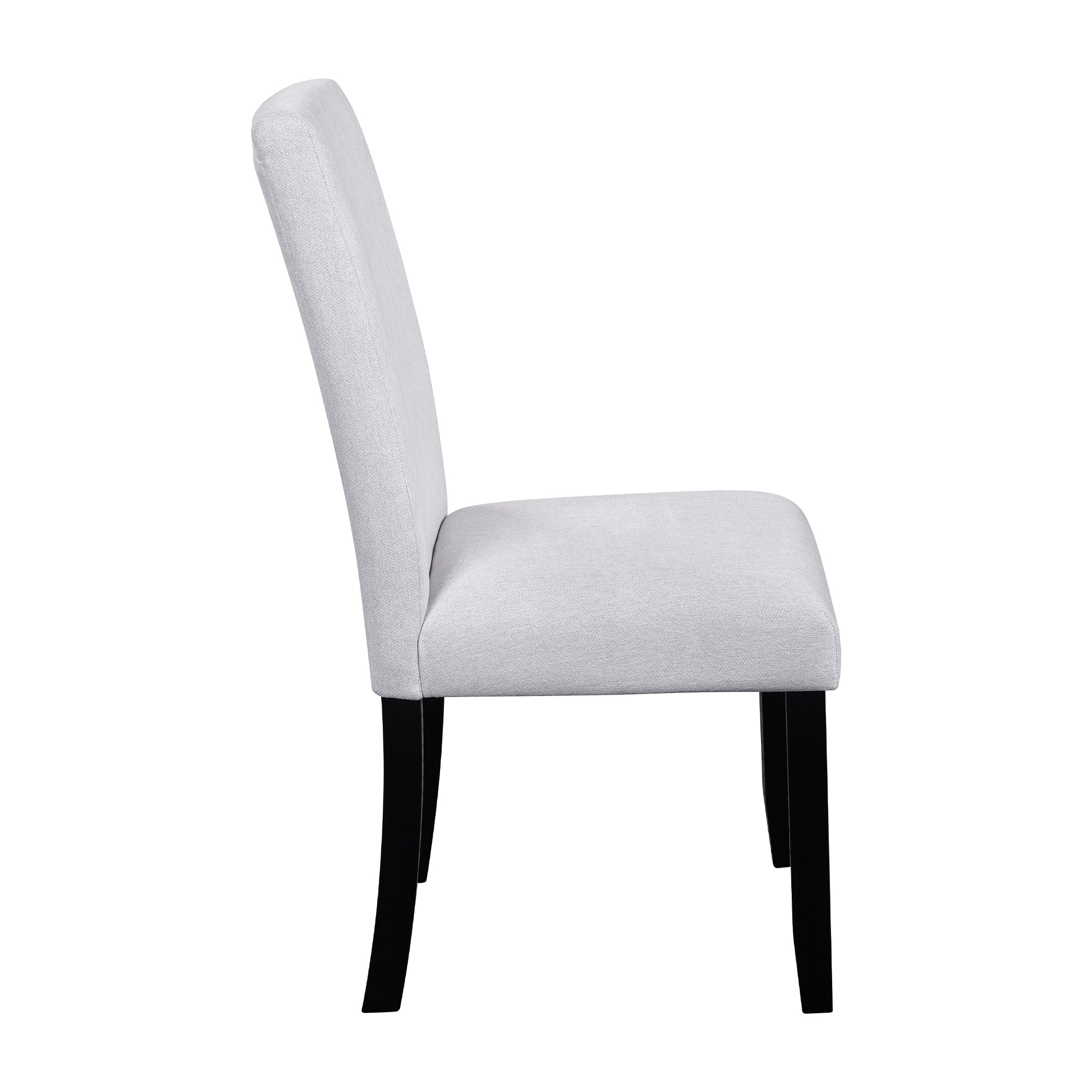 5-Piece Round Dining Set with Upholstered Chairs, 43-Inch Table - Elirian
