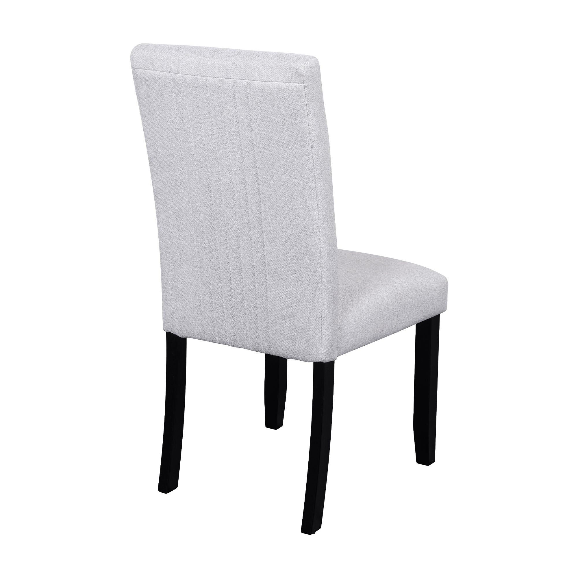 5-Piece Round Dining Set with Upholstered Chairs, 43-Inch Table - Elirian