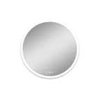 26" Round LED Acrylic Frame Dimmable Anti-Fog Bathroom Mirror