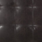 Tufted Storage Ottoman in Dark Brown PU Leather - Elirian