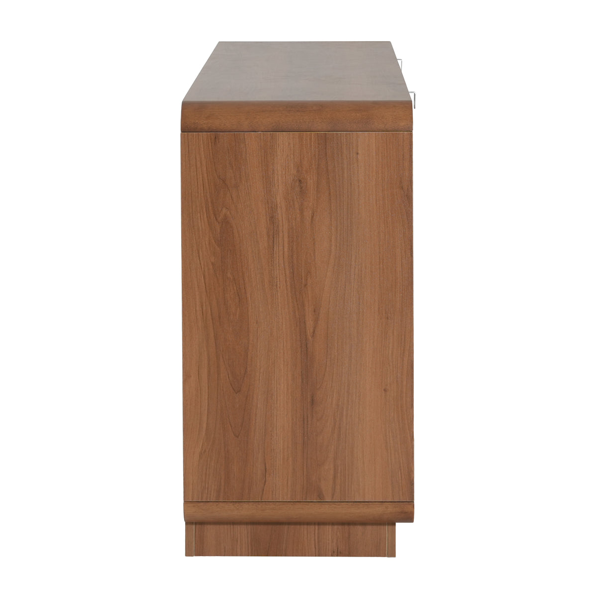 Light Walnut Sideboard with 2 Doors and 3 Drawers - Elirian