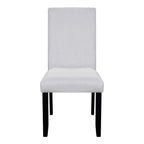5-Piece Round Dining Set with Upholstered Chairs, 43-Inch Table - Elirian