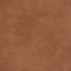 Cognac Brown Button Tufted Storage Ottoman in Faux Leather - Elirian