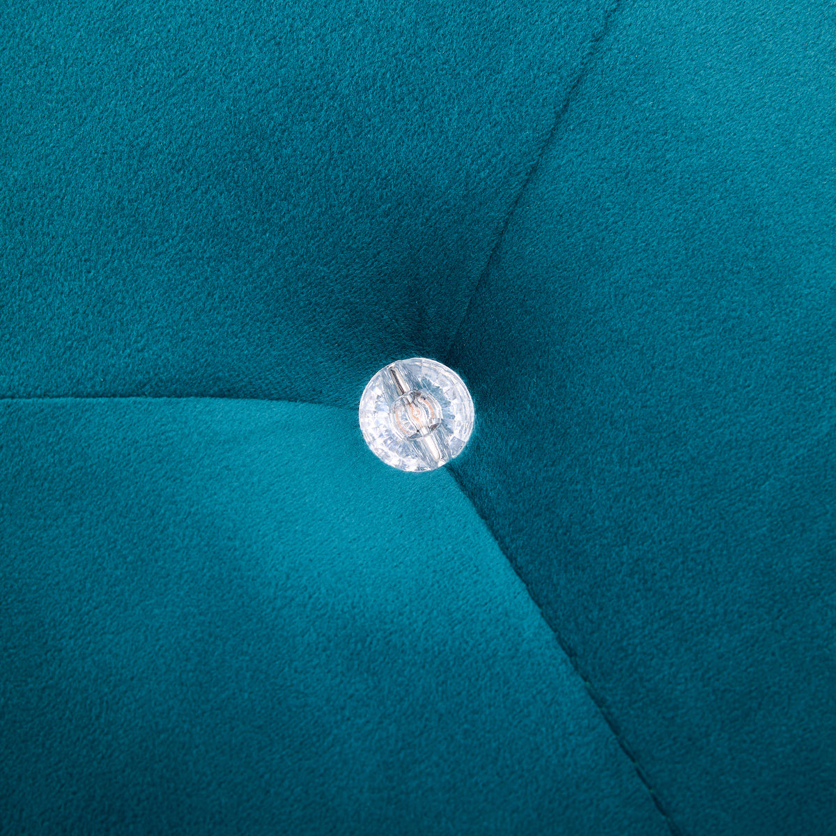 Velvet Diamond Tufted Storage Ottoman, Blue - Elirian