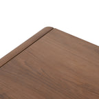 Light Walnut Sideboard with 2 Doors and 3 Drawers - Elirian