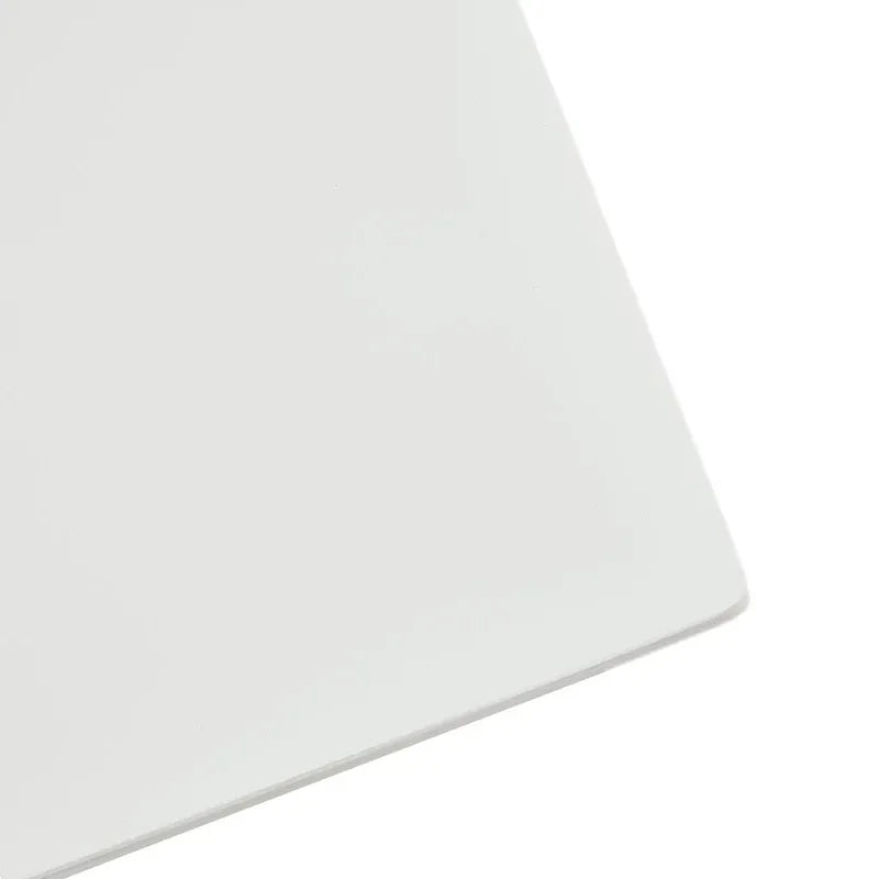 48" Mid-Century Two-Tone Coffee Table with Off-White Top & Natural Base