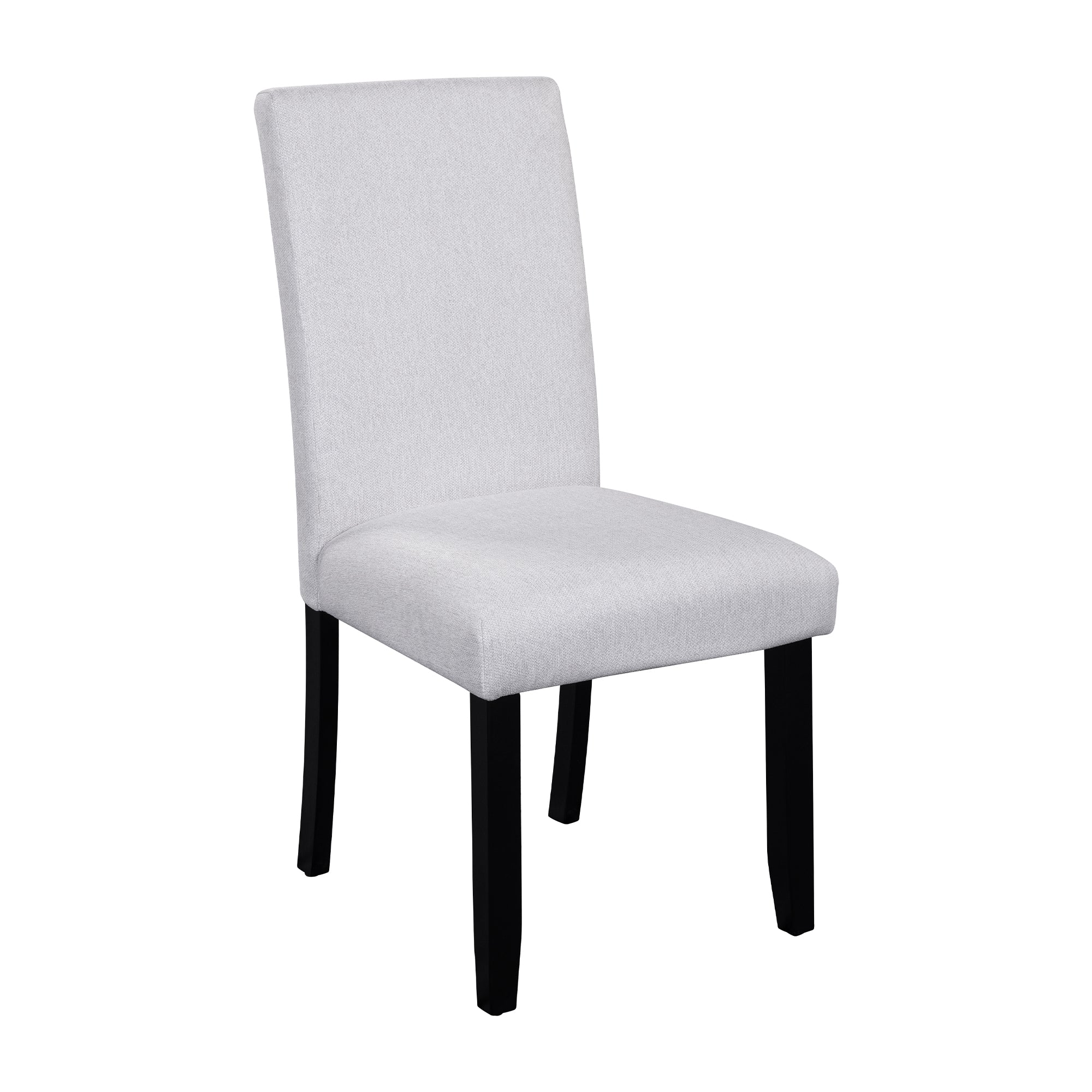 5-Piece Round Dining Set with Upholstered Chairs, 43-Inch Table - Elirian