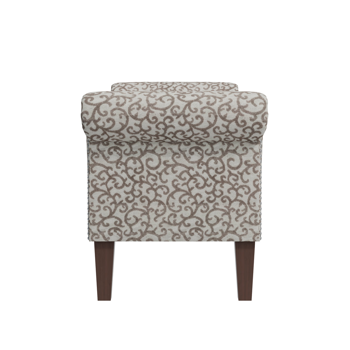 Conrad Floral Storage Ottoman Bench - Elirian
