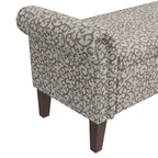 Conrad Floral Storage Ottoman Bench - Elirian
